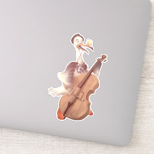 De grote kunstenaar in de lente sticker