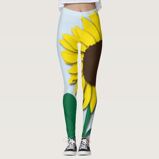 De grote Leggings van de Zonnebloem (Voorkant)