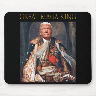 De grote Maga King Fun Trump Ultra Maga King Muismat