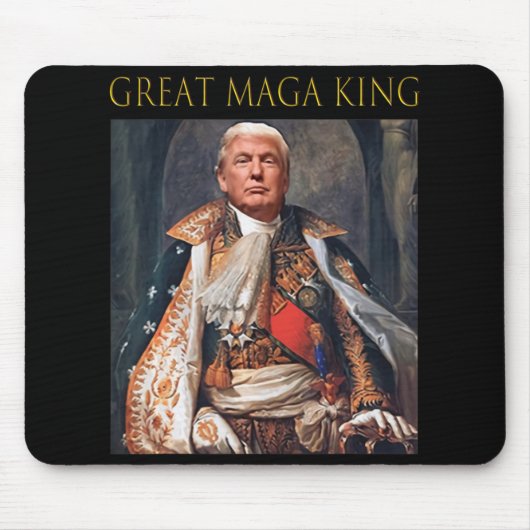 De grote Maga King Fun Trump Ultra Maga King Muismat (Voorkant)