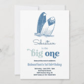 De Grote Matig Surf 1e verjaardag Beach Kaart (Voorkant)