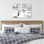 De Grote Meren 2 Canvas Afdruk (Insitu (Slaapkamer))