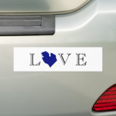 De Grote Meren Bumpersticker (Op auto)