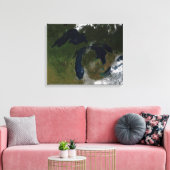 De Grote Meren Canvas Afdruk (Insitu (Woonkamer))
