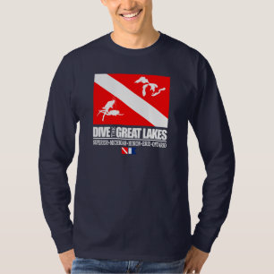 De Grote Meren duiken T-shirt