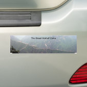 De Grote Muur Bumpersticker (Op auto)