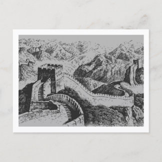 De Grote Muur van China Briefkaart