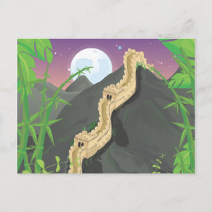 De Grote Muur van China Briefkaart