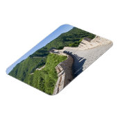De Grote Muur van China in Beijing, China Magneet (Linkerzijde)