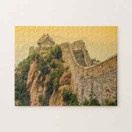 De Grote Muur van China Jigzaag Puzzle Legpuzzel