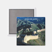 De Grote Muur van China Magneet (Voorkant / Achterkant)