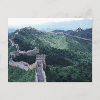 De Grote Muur van China nabij Peking Briefkaart