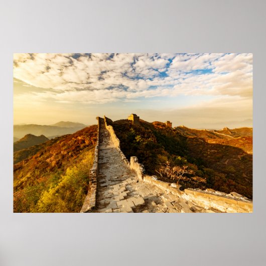 De Grote Muur van China Poster (Voorkant)