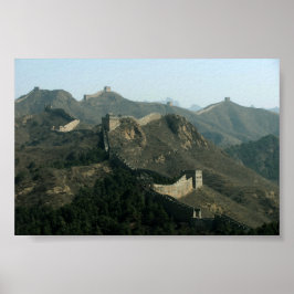 De Grote Muur van China Poster