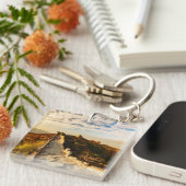 De Grote Muur van China Sleutelhanger (Voorkant Rechts)