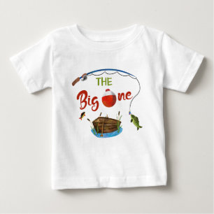 De grote one baby t-shirt Boy O-fish-ally ONE shir