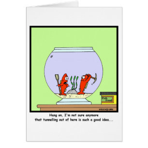 De grote ontsnapping: Goldfish cartoon