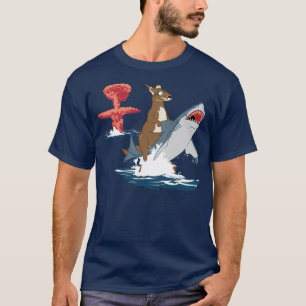 De grote ontsnappingsinstallatie - kangoeroehaai t-shirt