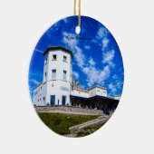 De grote Orme loopt. Keramisch Ornament (Rechts)