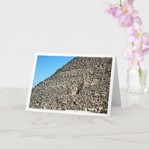 De Grote Piramide van Gizeh, Egyptisch Kaart