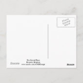 De Grote Plaats - Brussel, België Briefkaart (Achterkant)