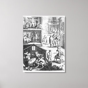 De Grote Plague Canvas Afdruk