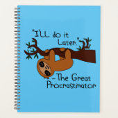 De grote procrastinator planner (Voorkant)