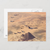 De Grote Pyramide van Giza Briefkaart (Voorkant / Achterkant)