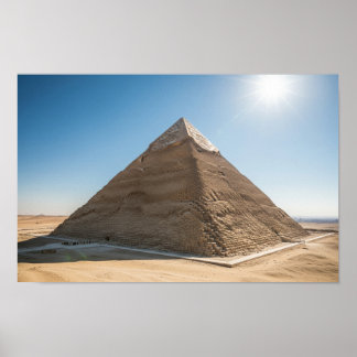 De Grote Pyramide van Giza Poster
