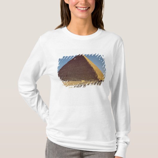 De Grote Pyramide van het oude Koninkrijk Khufu T-shirt (Voorkant)