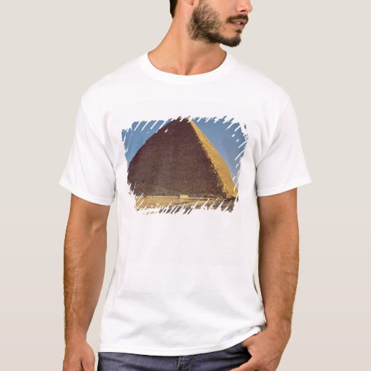 De Grote Pyramide van het oude Koninkrijk Khufu T-shirt (Voorkant)