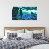 De grote redding canvas afdruk (Insitu (Slaapkamer))