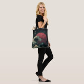 De grote Retro Wave Classic Draagtas (Op model)