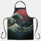 De grote Retro Wave Classic Schort (Voorkant)