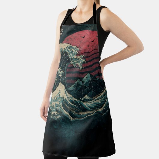 De grote Retro Wave Classic Schort (Insitu)