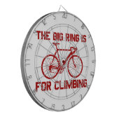 De grote ring is voor het klimmen dartbord (Voorkant Links)