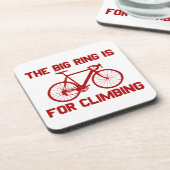 De grote ring is voor het klimmen onderzetter (Linkerzijde)