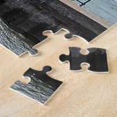 De grote rode vuurtoren van Holland Michigan Legpuzzel (Zijkant)