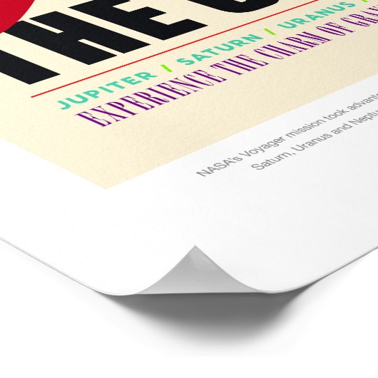 De grote rondleiding, reisposter poster (Hoek)