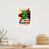 De grote rondleiding, reisposter poster (Keuken)