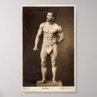 De Grote Sandow Poster