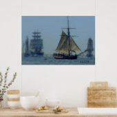 De grote schepen poster (Keuken)