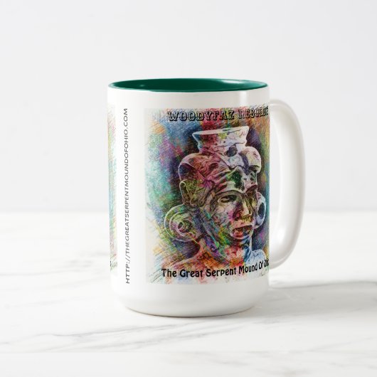 De grote serpent Mond van de Mok van Ohio Java (Voorkant rechts)