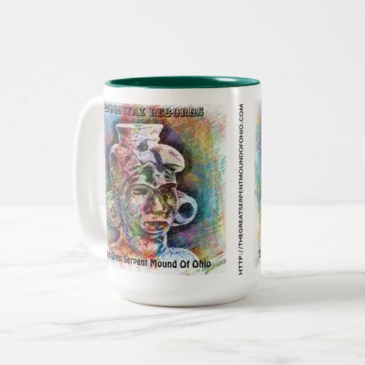 De grote serpent Mond van de Mok van Ohio Java (Voorkant links)