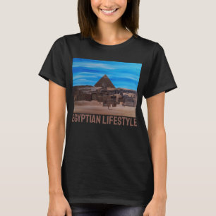 De Grote Sfinx en de Piramide van Khafre T-shirt