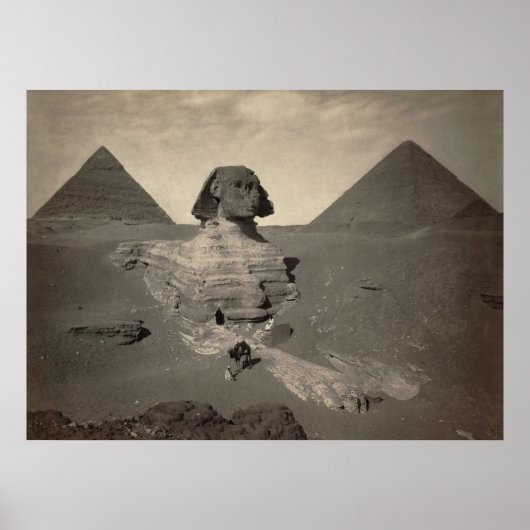 De Grote Sfinx van Giza, Egypte - Poster (Voorkant)