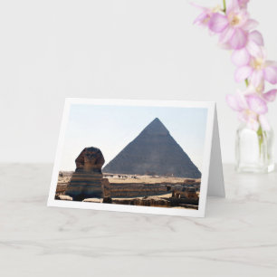 De Grote Sfinx van Giza, Piramides van Giza, Caïro Kaart