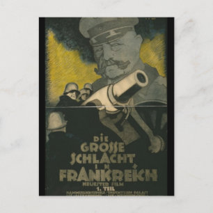 De grote slag in Frankrijk Briefkaart