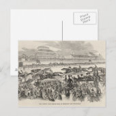 De Grote Steepel van Liverpool op woensdag Briefkaart (Voorkant / Achterkant)