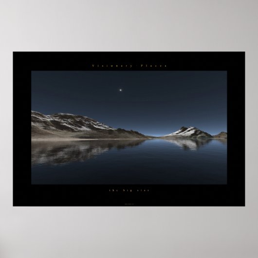 de grote ster poster (Voorkant)